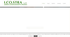 Desktop Screenshot of icostra.it